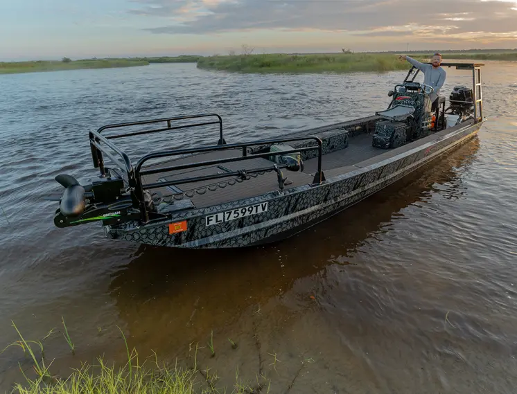 Capt. Cannon Linder's Custom ProDrive Boat