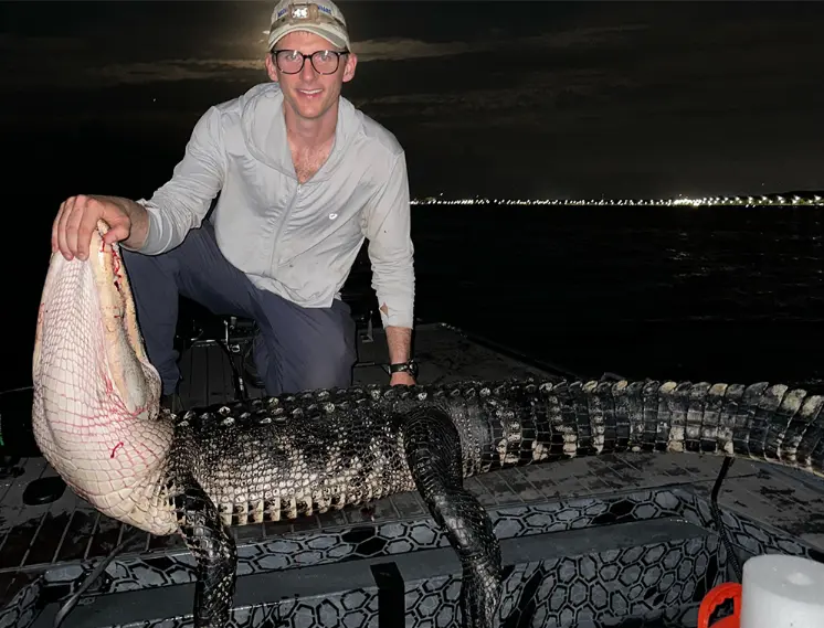 central florida guided gator hunt